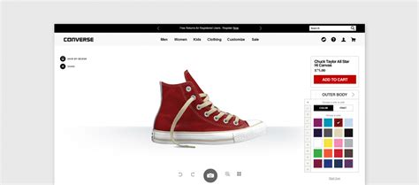 custom converse website.